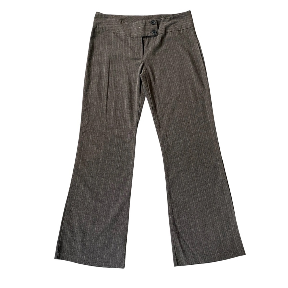 Julie's Closet juniors 11 neutral color pin stripe stretchy career dress pant